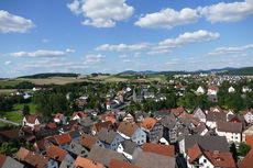Blick auf Naumburg (Foto: Karl-Franz Thiede)